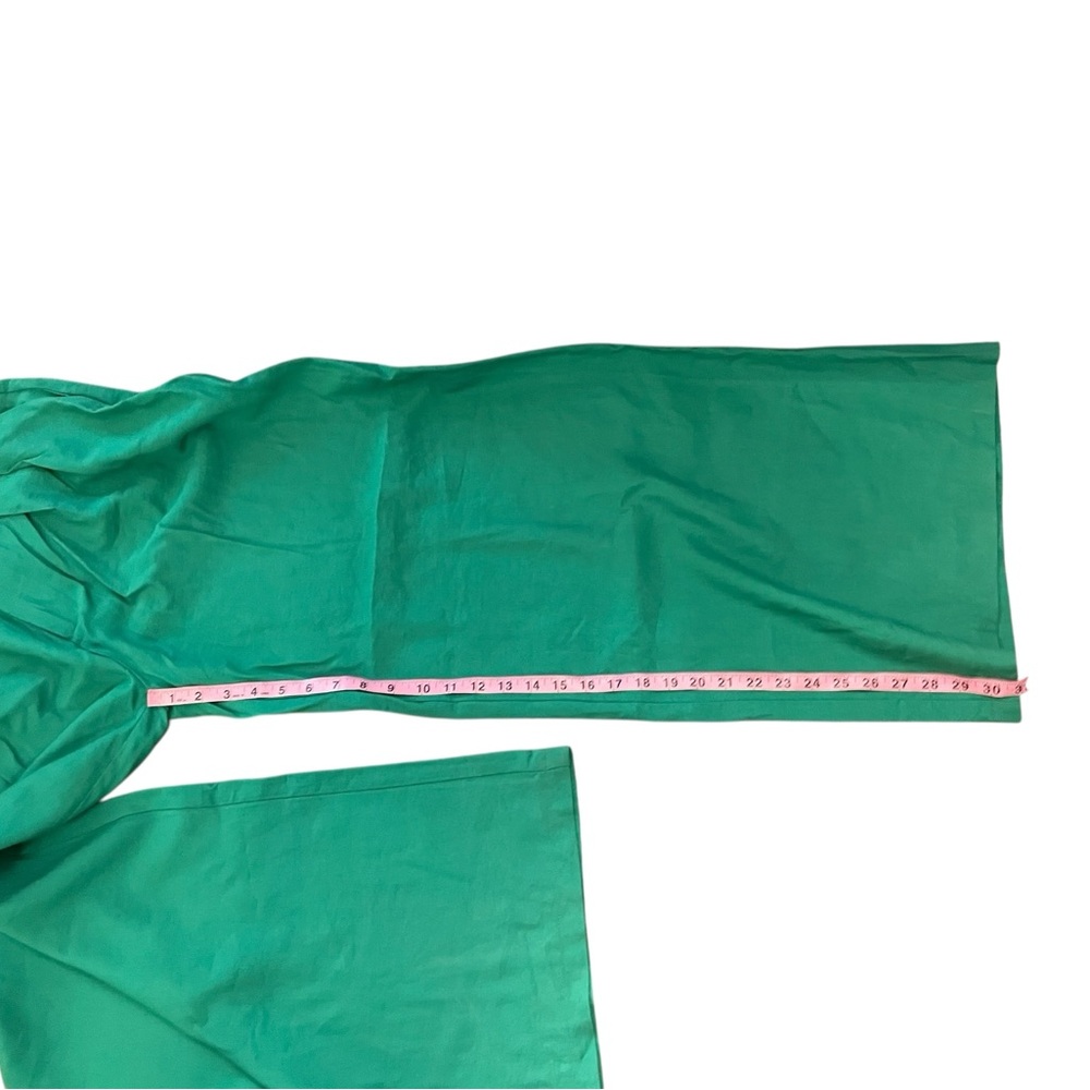 SNDYS. Alexa Pants Green Wide Leg Trousers New With Tags - Picture 13 of 13